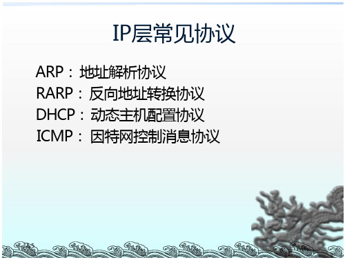 IP层常用协议ARP、RARP、DHCP、ICMP简介全文-移动互联网-在线文档