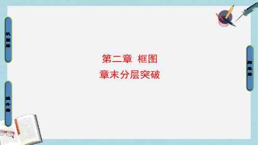 高中数学第二章框图章末分层突破课件北师大版选修1_2