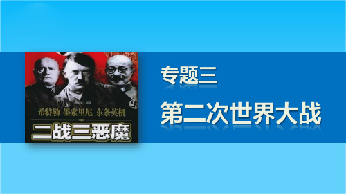 高二历史人民版选修3课件3.3 大战的新阶段