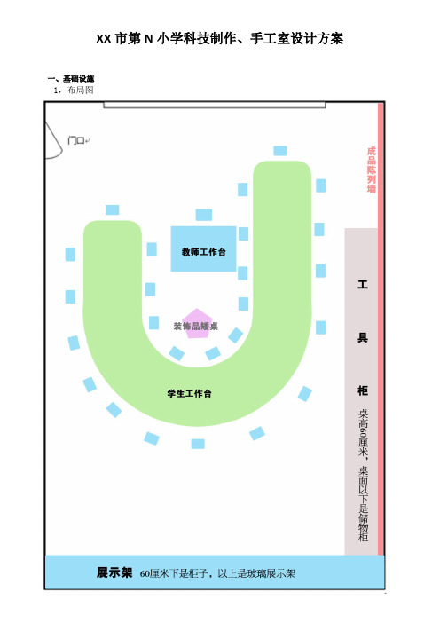 小学科技制作室设计方案