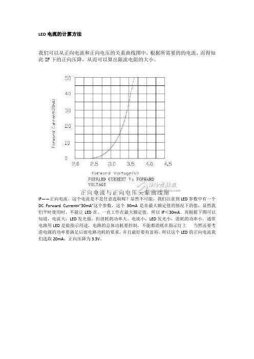 LED电流的计算方法