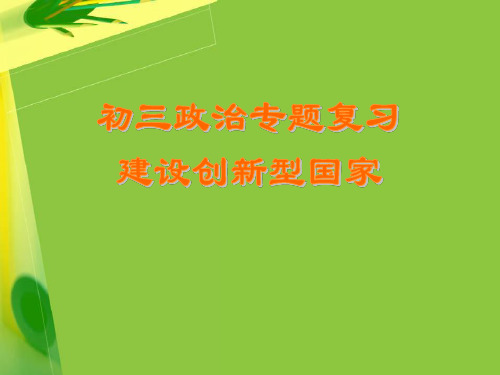 自主创新---李芝丽PPT精品文档25页