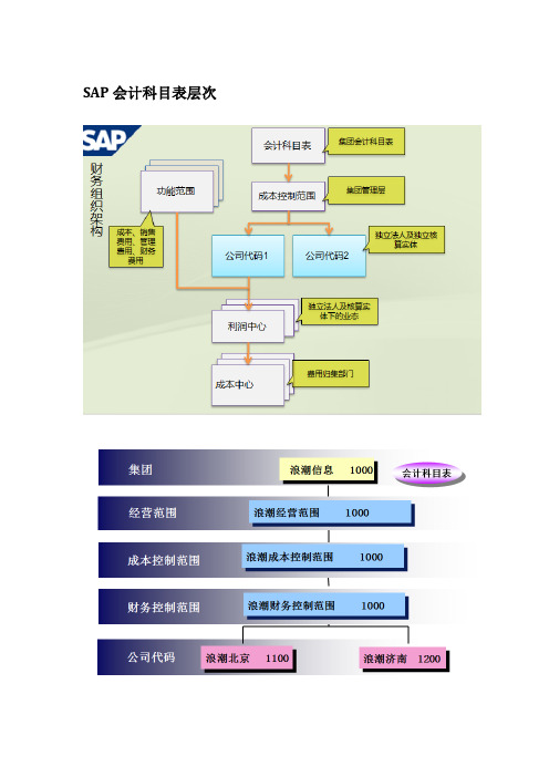 SAP科目表详解