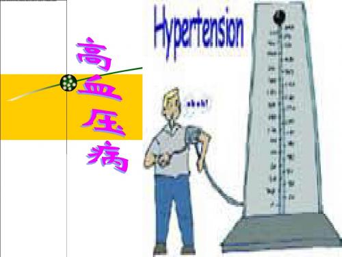 第六节-原发性高血压疾病病人护理 PPT课件