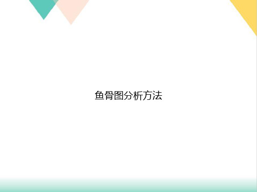 鱼骨图分析方法PPT.