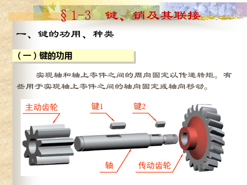 第十一章   轴和键销