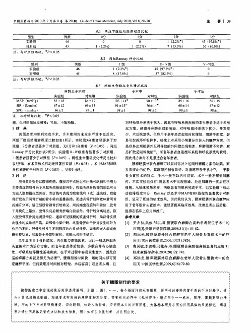 关于插图制作的要求