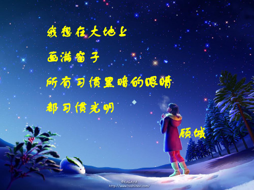 九年级上星星变奏曲ppt课件