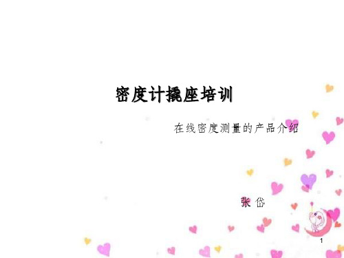 密度计撬座培训(PPT 40页)