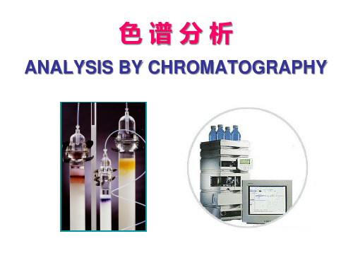 硕士生物仪器分析之色谱概论精品PPT课件