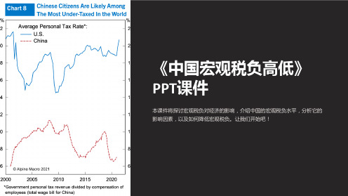 《中国宏观税负高低》课件