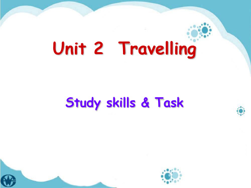 牛津译林版八年级英语下册Unit 2 Study skills Task优质课课件