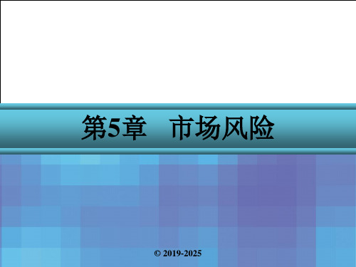 金融风险管理第5章 市场风险