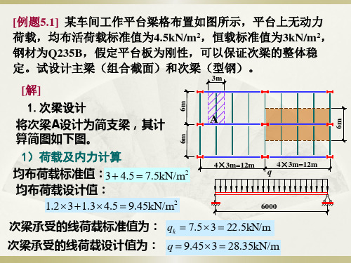 第5章 梁的设计 例题