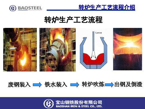 宝钢300吨转炉生产工艺介绍