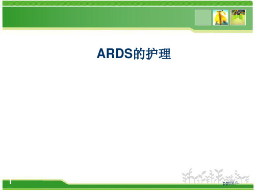 ARDS的护理  ppt课件