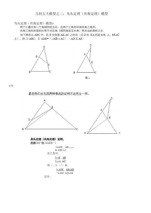 几何五大模型