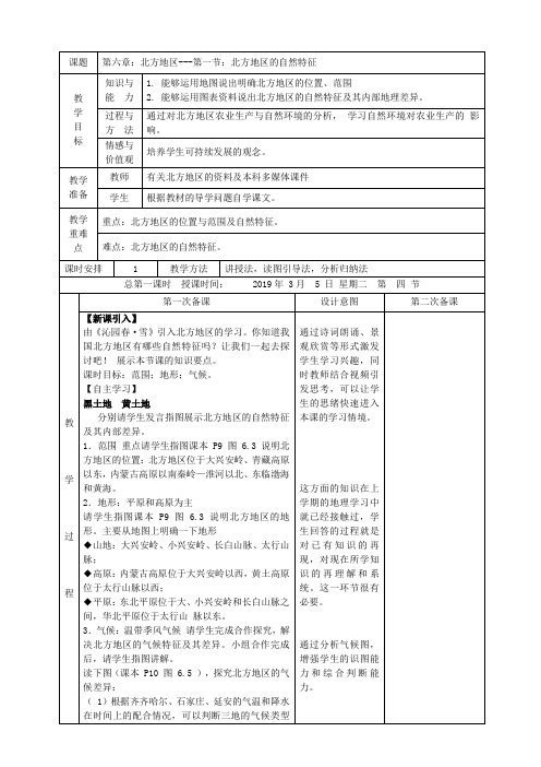 北方地区的自然特征01