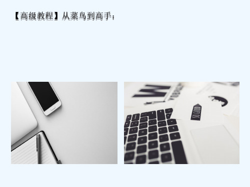 制作思路和技巧 PPT