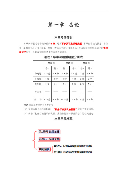 第02讲_第一章考情分析、法的本质与特征