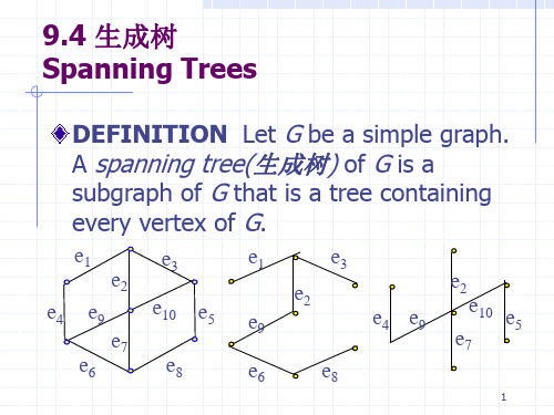 第九章 树(生成树)