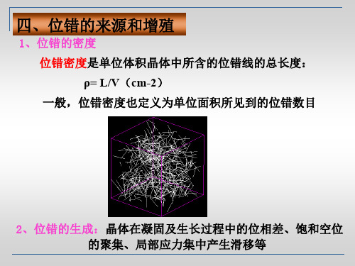 3_《材料科学基础》第三章_晶体结构缺陷(下)