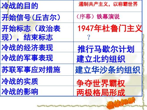 岳麓初中历史九下《第18课 世界政治格局的多极化趋势》PPT课件 (5)