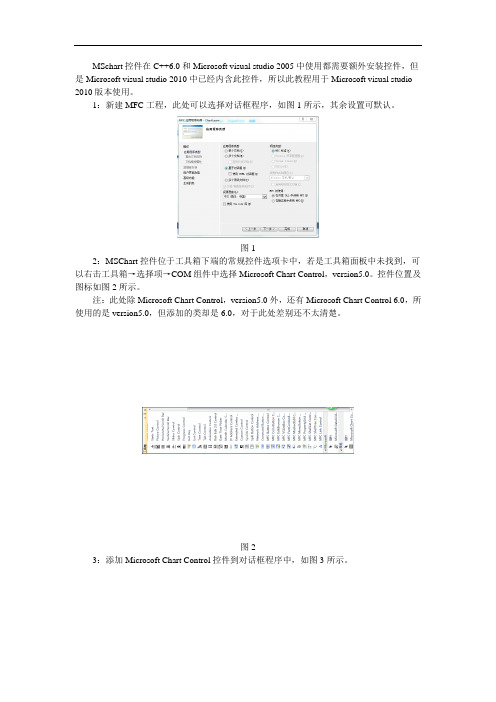 MicrosoftVisualStudio2010中MSChart控件用于仿真曲线样例