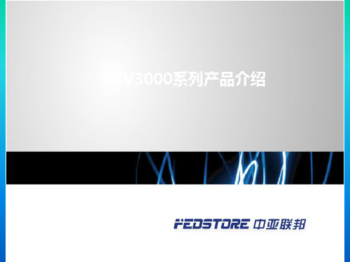 FedStore SCV3000系列存储产品介绍