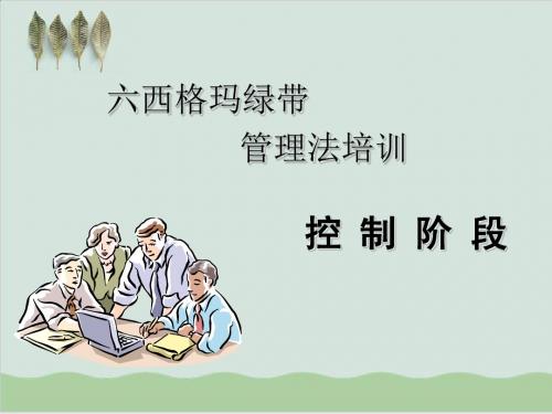 六西格玛绿带管理法培训PPT课件( 105页)