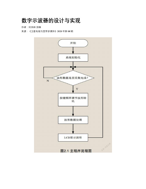 数字示波器的设计与实现 