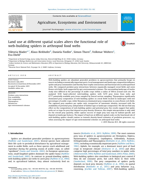 Land use at different spatial scales alters the functional role of