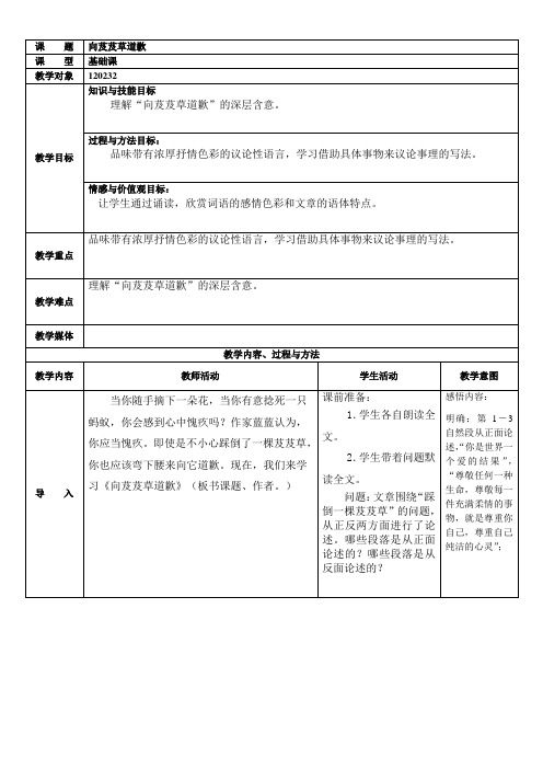 向芨芨草道歉