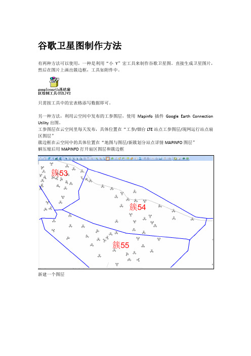 谷歌卫星图制作方法