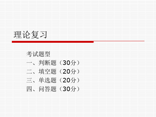 篮球裁判理论复习