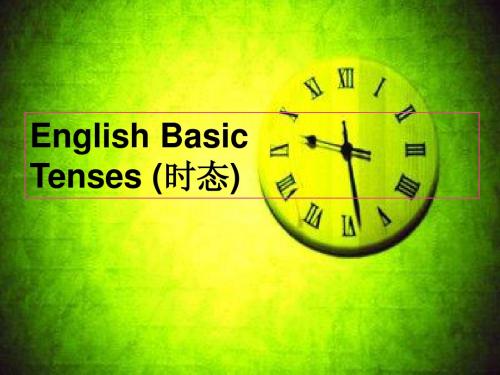 chapter 8-tense
