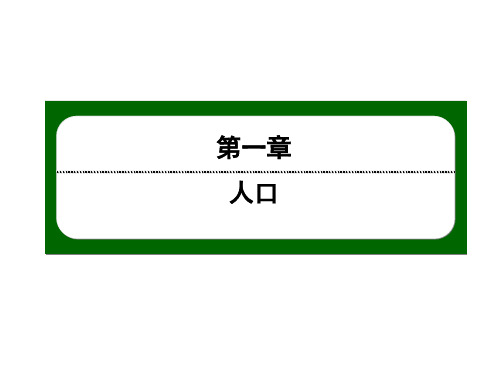 2020-2021学年下学期高中地理人教版(2019)必修第二册1.3人口容量 课件