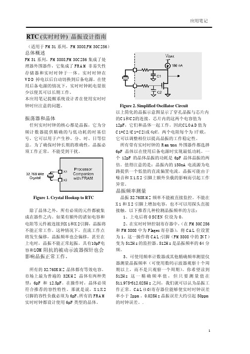 RTC (实时时钟) 晶振设计指南