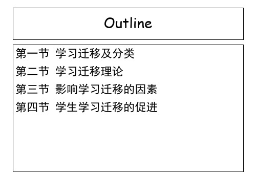 第05章学习迁移-41页PPT资料