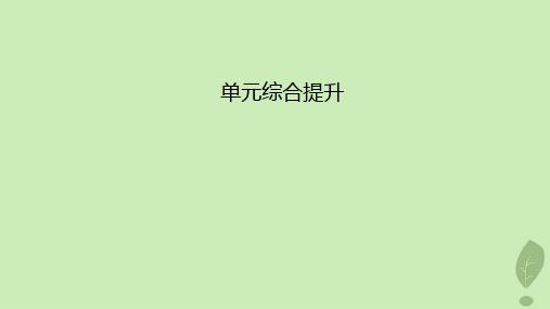 2024版高考历史一轮总复习第2部分选择性必修第15单元单元综合提升课件