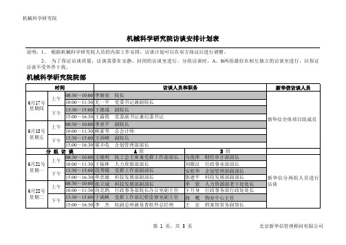 访谈安排080.xls