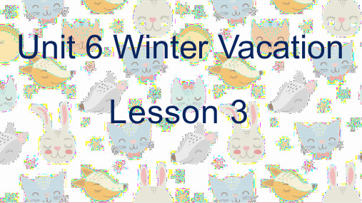 英语六年级上册人教新起点 Unit6 Lesson3 课件2