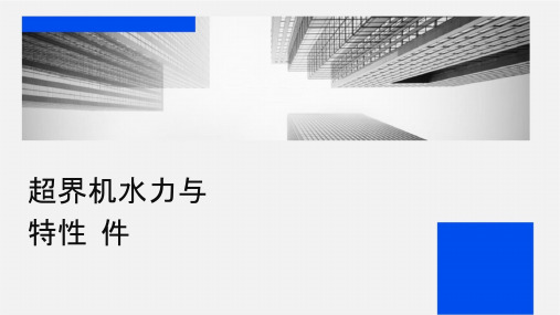 超临界机组水动力与传热特性课件