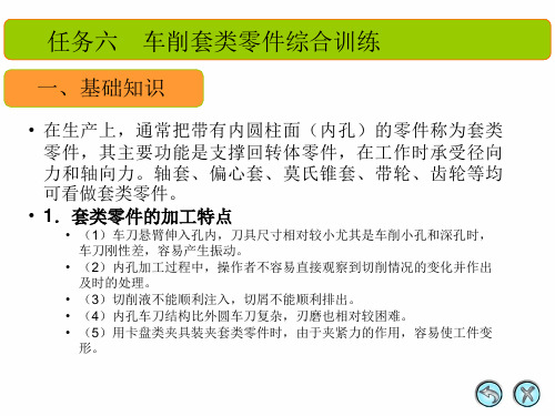 车工工艺教学课件任务五  车削圆锥面 