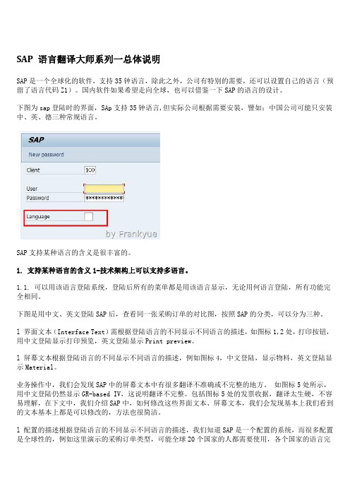 SAP屏幕标准字段文本的修改详解-内有截图