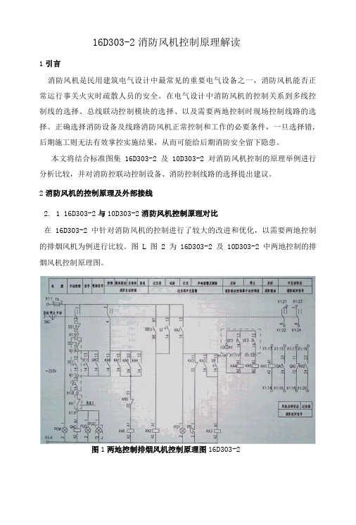 国标图集消防安全风机过程控制原理分析解析