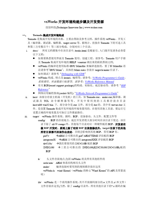 vxWorks开发环境构建步骤及开发资源