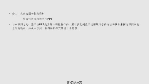 上证综指的影响因素分析金实综述优秀课件