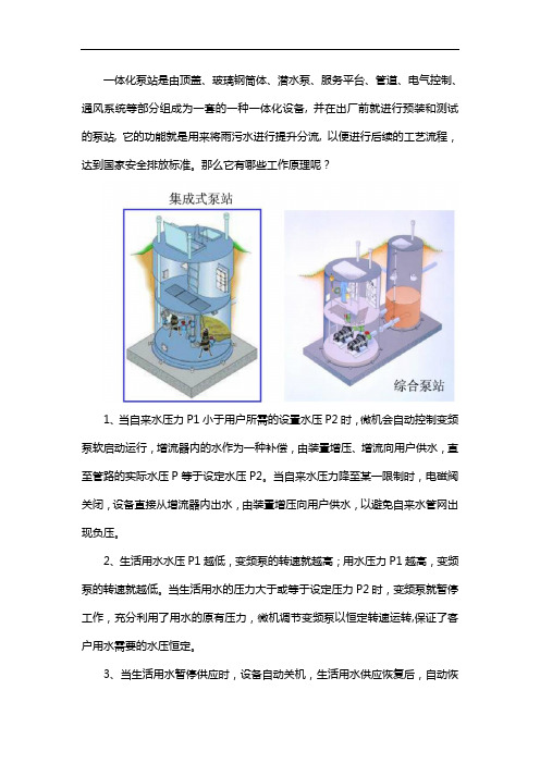 一体化预制泵站的工作原理是什么