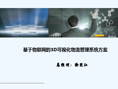 吉林烟草基于物联网的3D可视化智慧物流管理平台(0723)